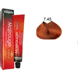 L'Oréal Professionnel Majirouge 7.45 Kumral Bakır Akaju Saç Boyası