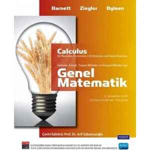 Genel Matematik - (İşletme, İktisat, Yaşam ve Sosyal Bilimle - Pearson