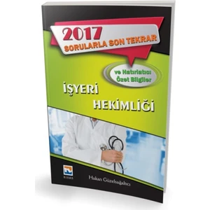 Nisan İşyeri Hekimliği Sorularla Son Tekrar Ve Hatırlatıcı Ö - Hakan Güzelsağaltıcı