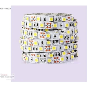 İç Mekan Şerit Led 3Çip 5050 Double Pcb Sarı (Amber) 5Mt