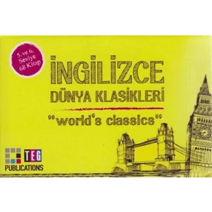 İngilizce Dünya Klasikleri 5. ve 6. Seviye 68 Kitap Takım