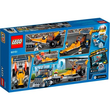 LEGO City 60151 Dragster Nakliye Aracı Fiyatı - Taksit Seçenekleri