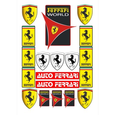 Ferrari Stickers | Sticker