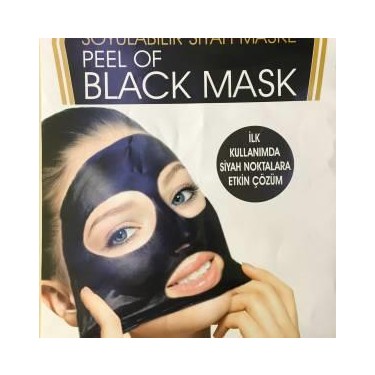 Black Mask Soyulabilir Siyah Maske Tüp Fiyatı