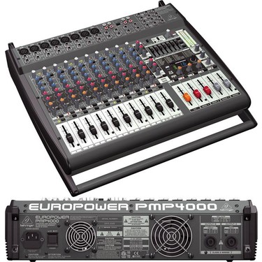 BEHRINGER PMP4000 Europower 1600 Watt 16 Kanal Power Mixer Fiyatı