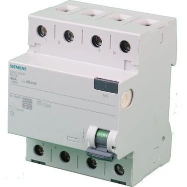 Diferencial 2P 40A 30mA Tipo A con retardo breve SIEMENS 5SV3314-6KK01