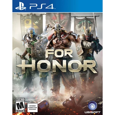 Ubisoft For Honor Aksiyon Oyun PS4 Tek Oyuncu Modu ile Yetişkinlere Uygun