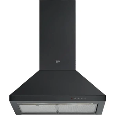 Beko Adp 61420 S Siyah Davlumbaz Yerli Üretim 3 Kademe Manuel Kontrol ile Güçlü Hava