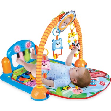 Kanz Piyanolu Eglenceli Jimnastik Oyun Halisi Mavi Fiyati