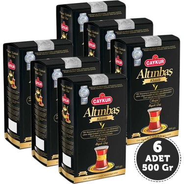 Çaykur Altınbaş Çayı 500 gr x 6