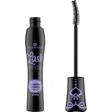 Essence Lash Princess Sculpted Volume Maskara - Yoğun Hacim ve Kavisli Fırça, Siyah Renk, 12