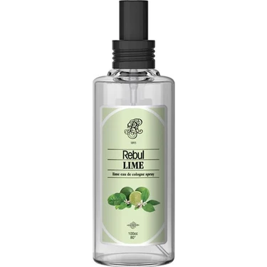 Rebul Lime - Misket Limon Kokulu Kolonya 100 Ml (Cam Şişe)