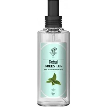 Rebul Green Tea - Yeşil Çay Kokulu Kolonya 100 Ml (Cam Şişe)