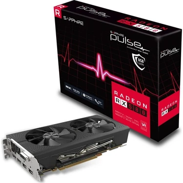 Sapphire Pulse AmdRadeon  RX 580 8G OC 256 Bit GDDR5 (DX12) PCI-E 3.0 Ekran Kartı