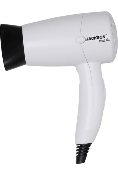Jackson MidiFön Saç Kurutma Makinesi 1200W (Ev Tipi)