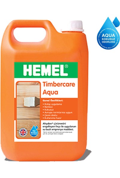 Hemel Timbercare Aqua Emprenye 20 lt - Şeffaf