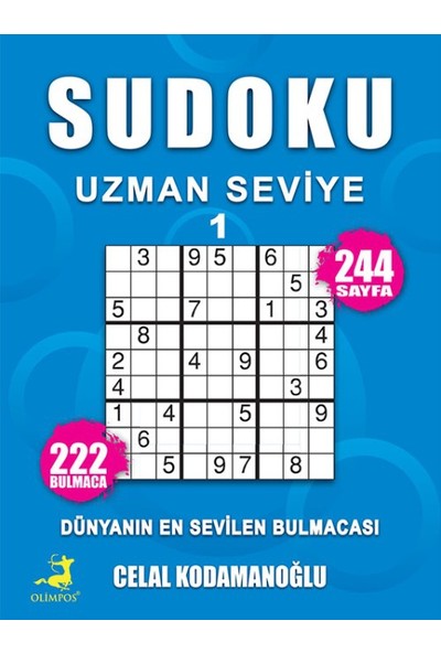 Sudoku Uzman Seviye 1 - Celal Kodamanoğlu
