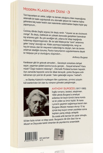 Otomatik Portakal - Anthony Burgess