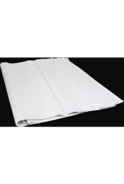 Menteşoğlu Kağıtçılık Beyaz Pelür Süs Kağıdı (1kg)