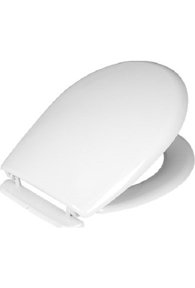 RST® MANNESMANN Thermoplast Klozet Kapağı - M - Serisi - Otopedik Alttan Plastik Menteşe (Shrink Ambalajlı)