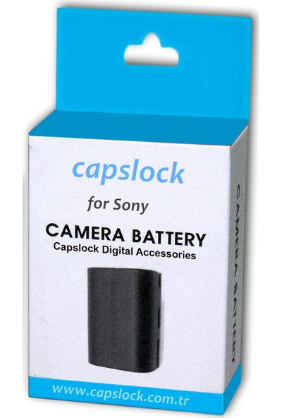 Sony A6300 Batarya Pil * Capslock Np-Fw50