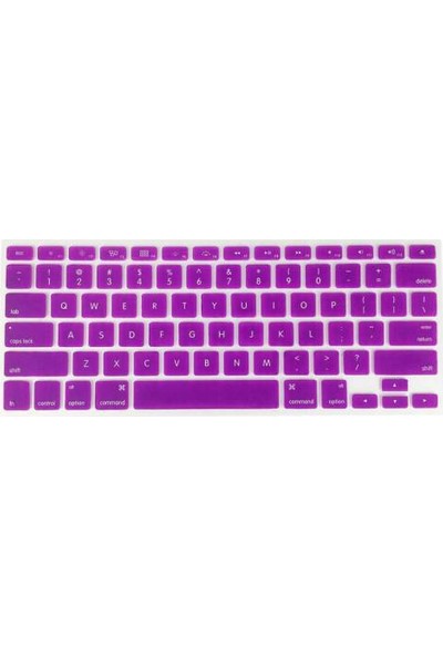 Arabulalaca Apple Macbook Pro Retina 13.3 Kılıf 2İn1 Silikon Mat + Klavye Koruyucu Türkçe