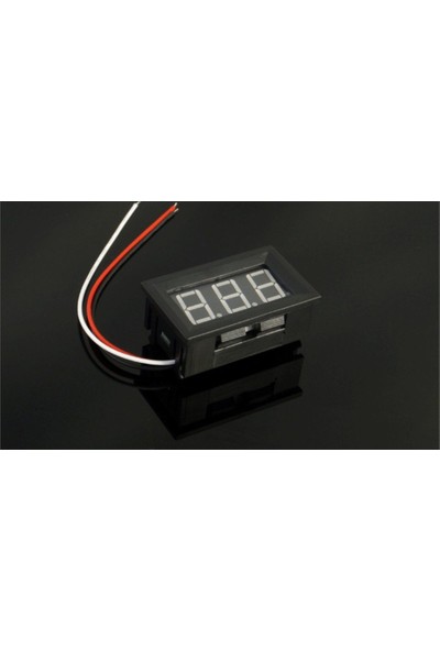 Dijital Voltmetre DC 0-100V Voltaj Ölçer Avometre Akü Ölçer