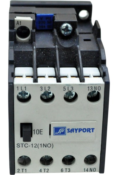 Sayport 5.5Kw (12A) Ac Kontaktör 1N0 1Nc