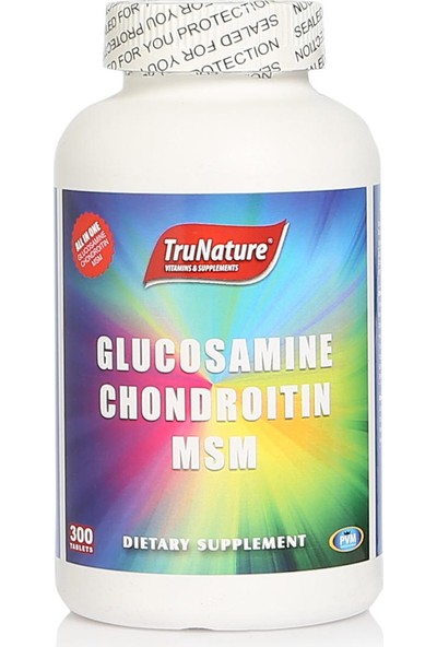 TruNature Glucosamine Chondroitin Msm 300 Tablet