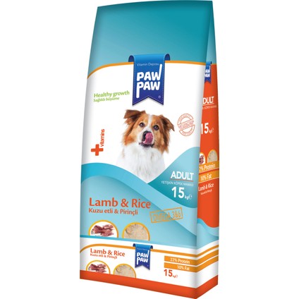 Erişkin Kuzu & Pirinç Köpek Maması 15Kg