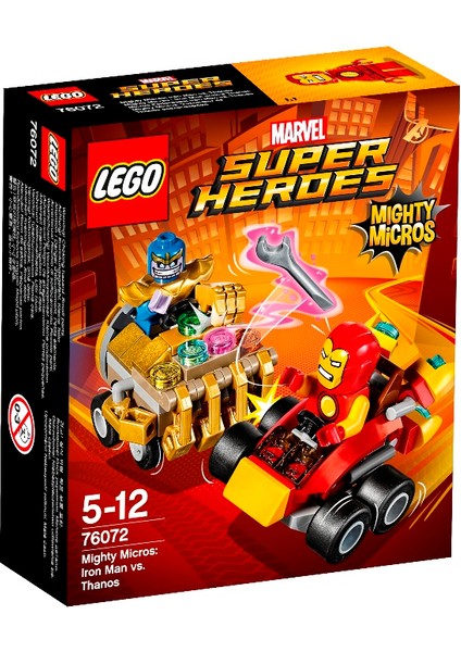 Super Heroes 76072 Mighty Micros: Iron Man Thanos'a karşı