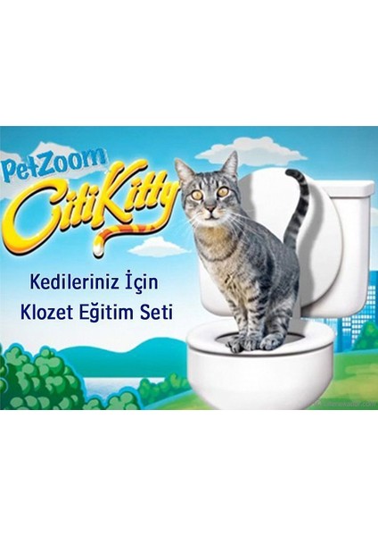 Kedi Klozet Eğitim Seti - CitiKitty