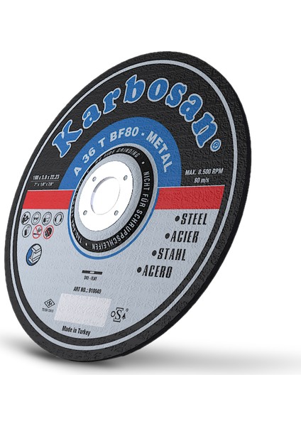 Metal (Nk) Kesme Diskleri 230X3.0X22.23 Mm(25'Li)