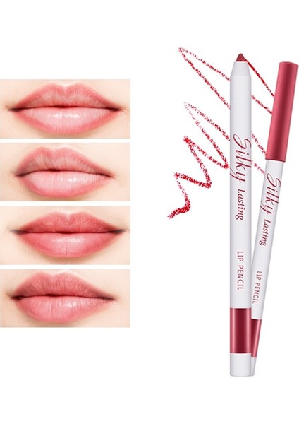 Silky Lasting Lip Pencil (Coffee Berry)