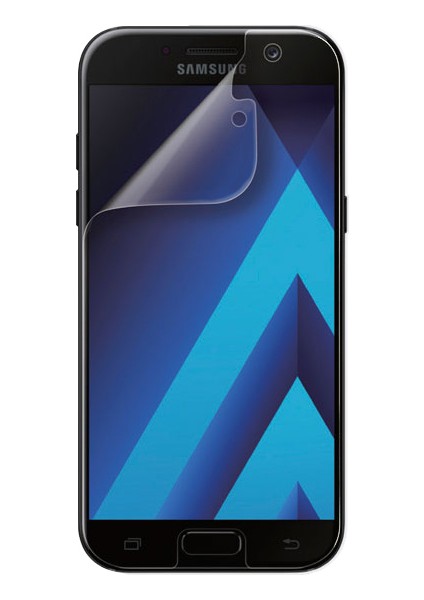 Samsung Galaxy A3 2017 Kavisler Dahil Tam Ekran Kaplayıcı Şeffaf Koruyucu Film