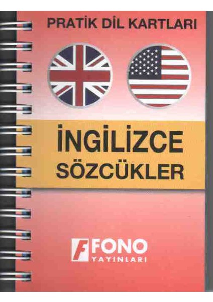 Fono Yayınları Pratik Dil Kartı İngilizce Sözcükler