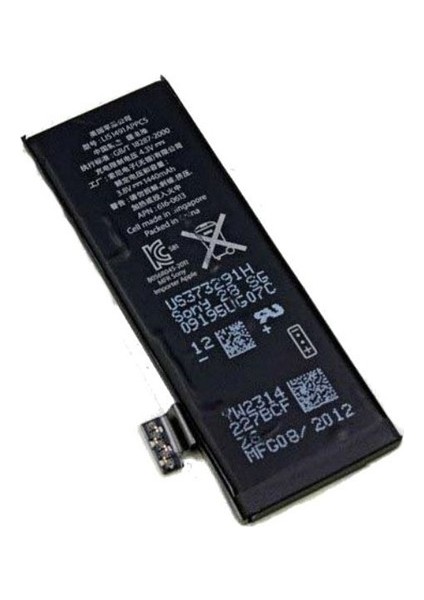 Apple iPhone 5 Uyumlu Batarya + Takma Kiti