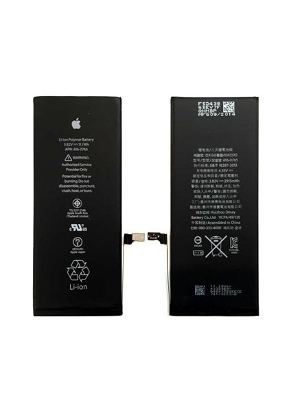 Apple iPhone 6S Plus Uyumlu Batarya