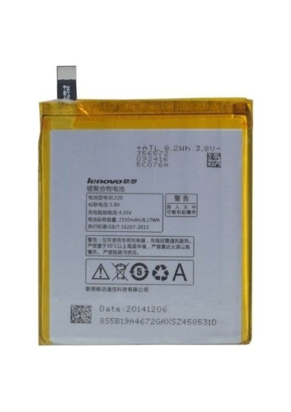 Lenovo S850 Uyumlu Batarya Pil