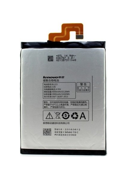 Lenovo Vibe Z2 Pro Uyumlu Batarya
