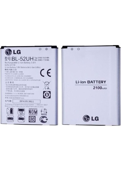 Lg L70 Uyumlu Batarya Pil Bl-52Uh