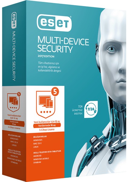 Multi Device Security V11 - 5 Kullanıcı Kutu
