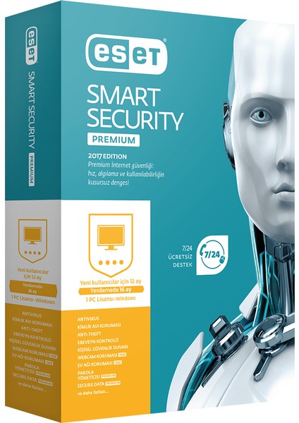 ESET Smart Security Premium 3 Cihaz, 1 Yıl - Dijital Kod (ESET Türkiye Garantili)