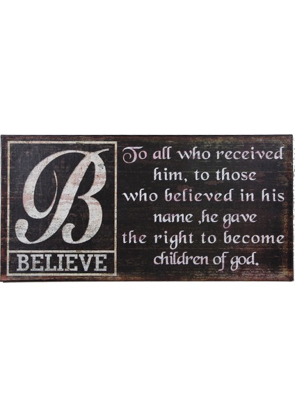 Kapı Duvar Levhası 40X20 Cm