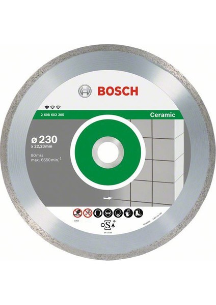9+1 Standard For Ceramic 230 Mm 2608603234