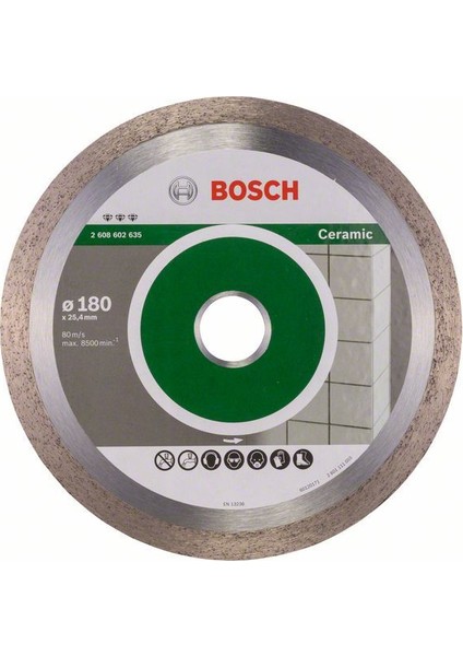Best For Ceramic 180 Mm 2608602635