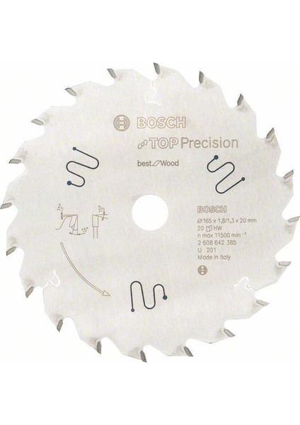 Best For Wood 165 x 20 Mm 20 Diş 2608642385