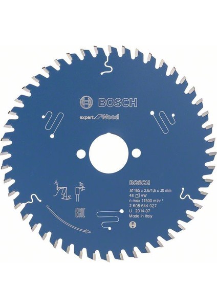 Expert For Wood 165 x 30 Mm 48 Diş 2608644027