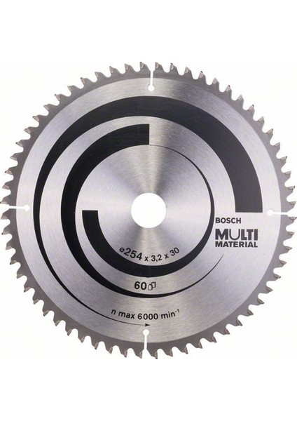 Multimaterial 254 x 30 Mm 60 Diş 2608640449