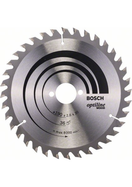 Optiline Wood 190 x 30 Mm 36 Diş 2608640616